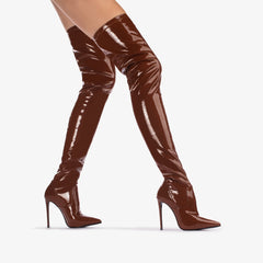 EVA THIGH-HIGH BOOT 120 mm | LE SILLA 