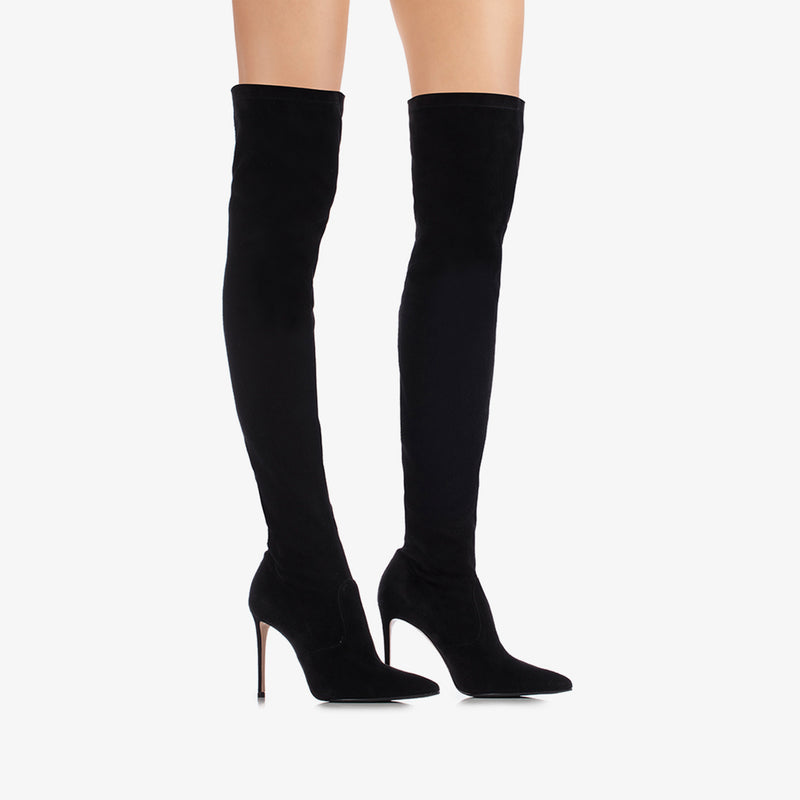 EVA THIGH-HIGH BOOT 100 mm - Over the Knee Boots | LE SILLA 