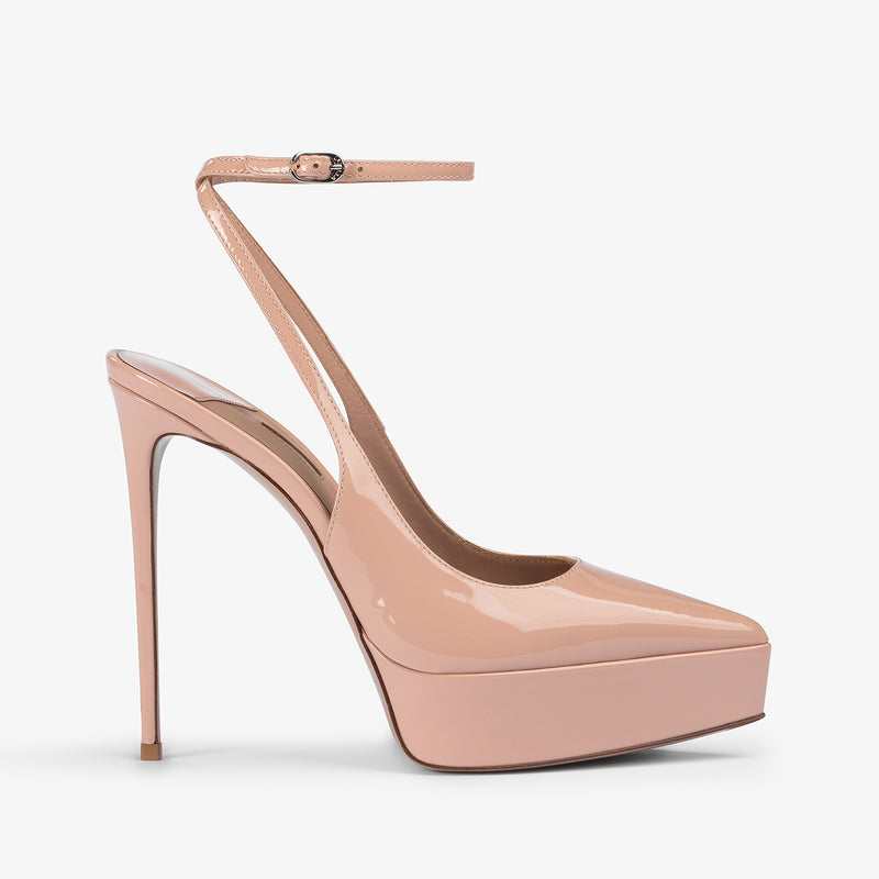 SLINGBACK UMA 140 mm - Slingback con Plateau | LE SILLA 