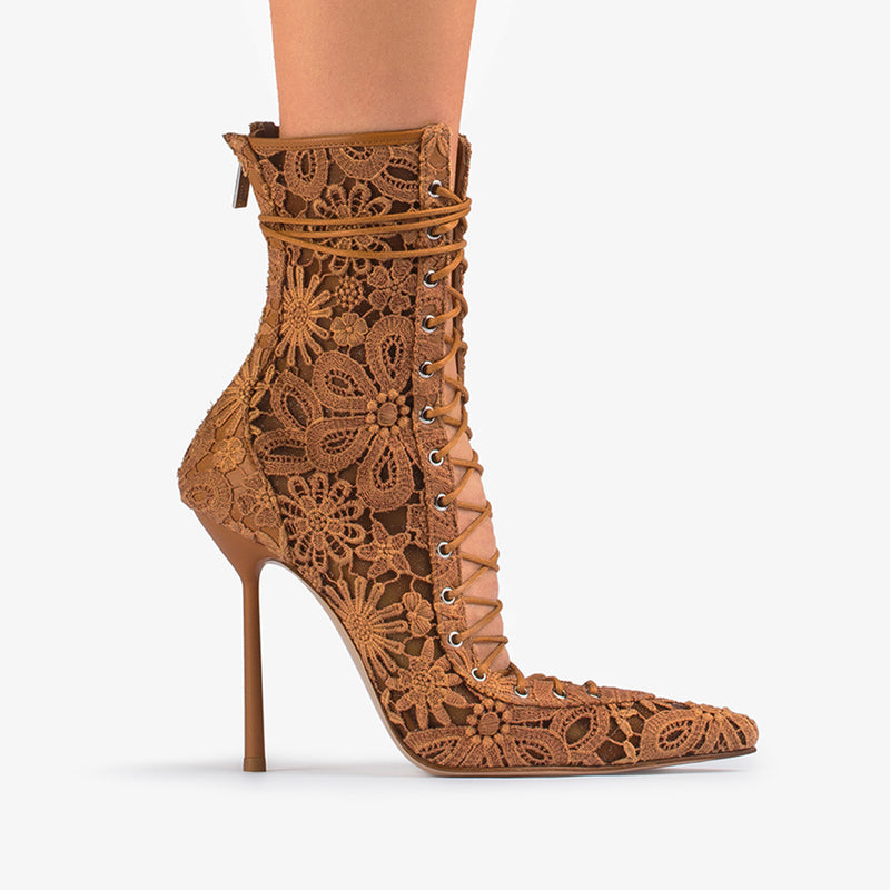 COLETTE ANKLE BOOT 120 mm - Boots on Sale | LE SILLA 