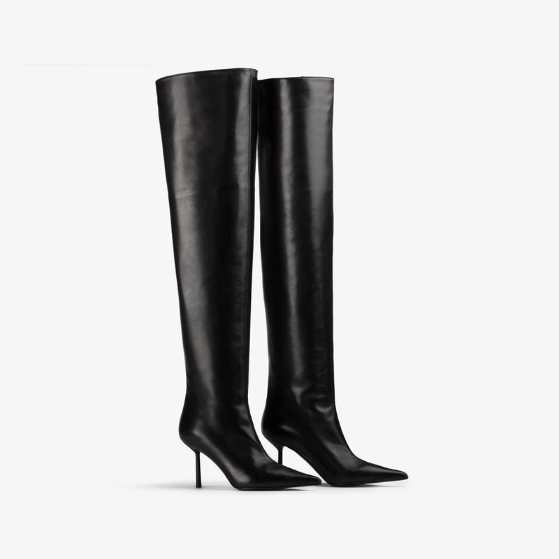 BELLA BOOT 80 mm - Mid Heel Boots | LE SILLA 