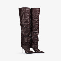 BELLA THIGH-HIGH BOOT 100 mm | LE SILLA 