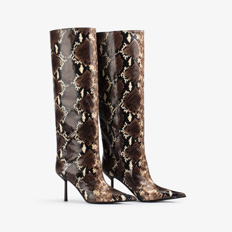 BELLA BOOT 80 mm - Animalier | LE SILLA 