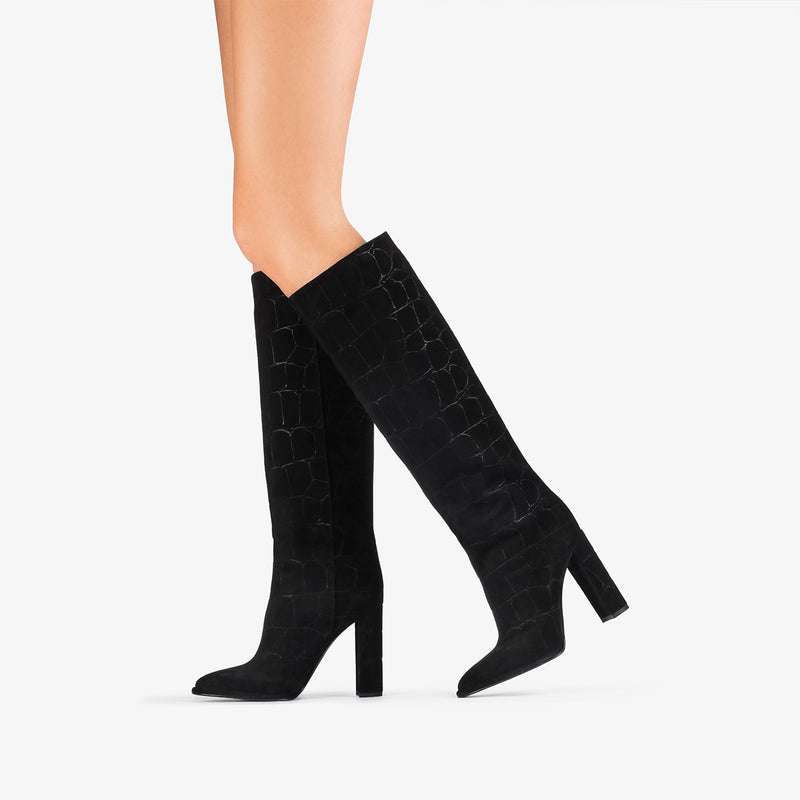 ELSA BOOT 110 mm - Block Heel Boots | LE SILLA 