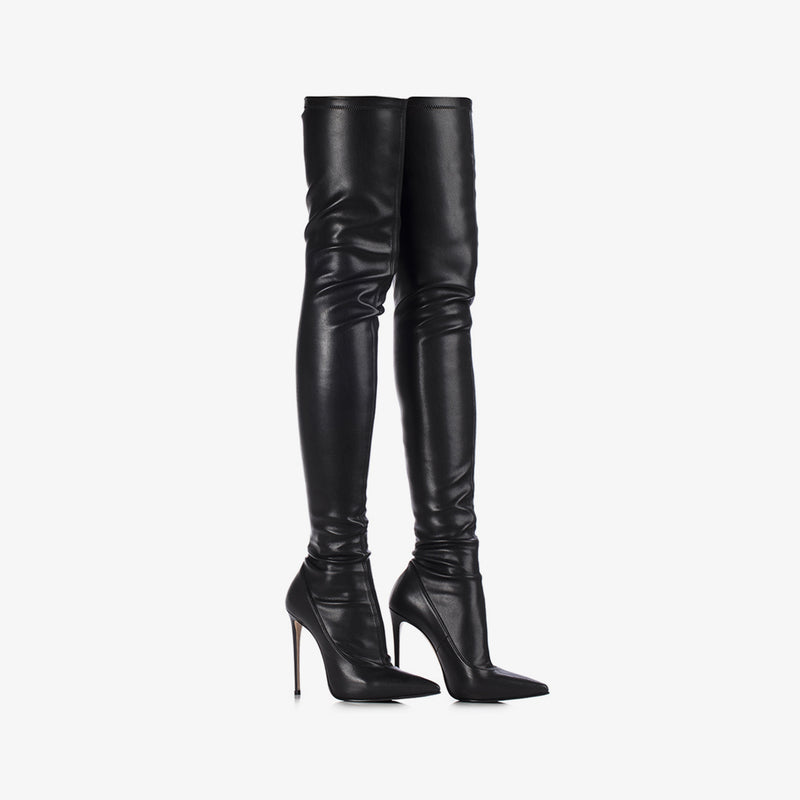 EVA THIGH-HIGH BOOT 120 mm - Boots | LE SILLA 