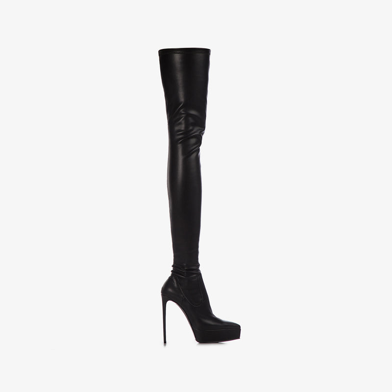 UMA THIGH-HIGH BOOT 140 mm - Boots | LE SILLA 